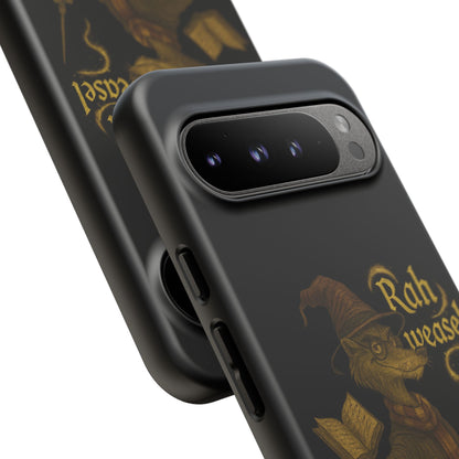 Rah Weasel Wizard Phone Case — Cute Fantasy Magical Creature iPhone Cover