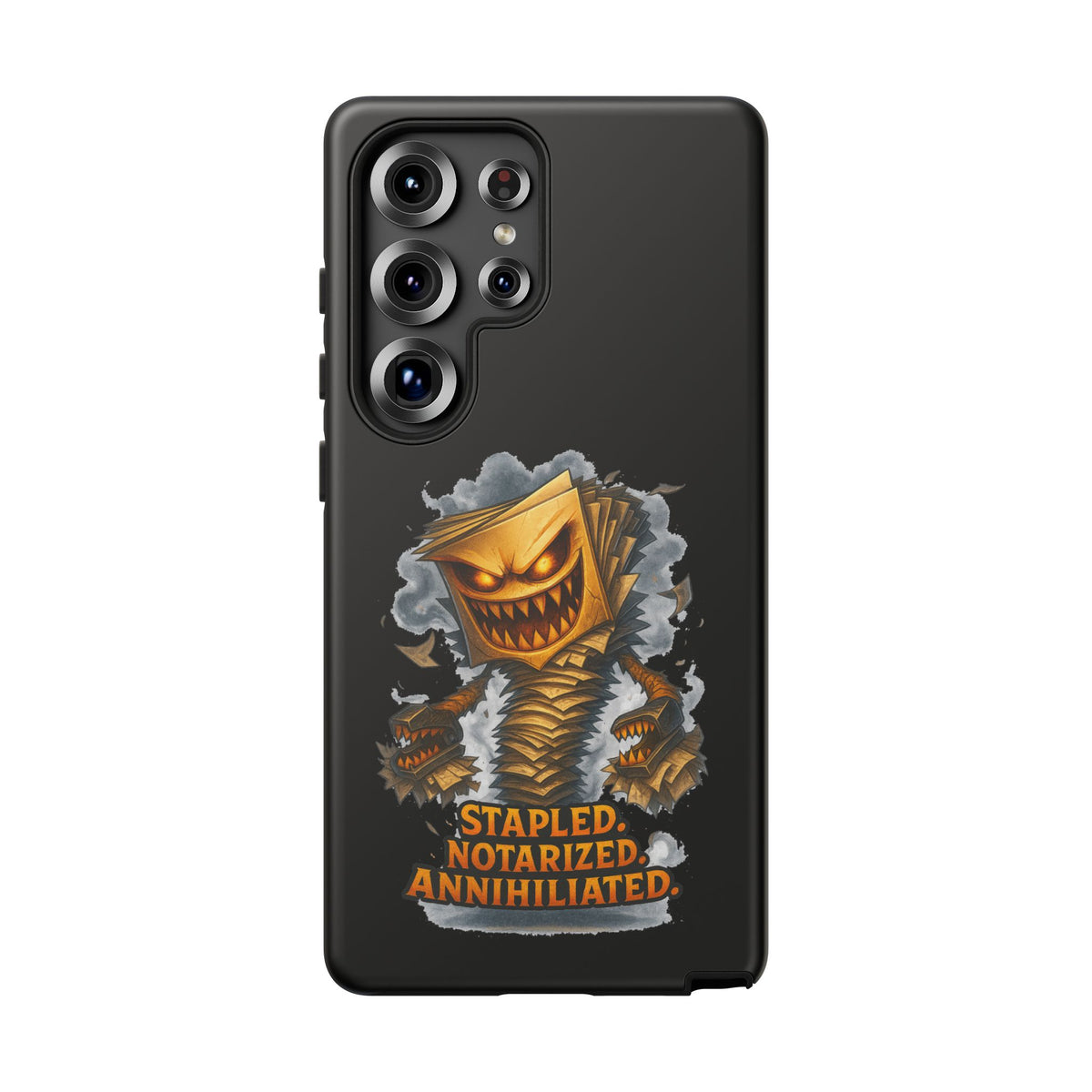 Phone Case — Stapled, Notarized, Annihilated Lightning-Fast Protective Case