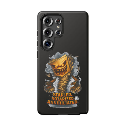 Phone Case — Stapled, Notarized, Annihilated Lightning-Fast Protective Case