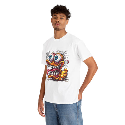 Whimsical Cartoon Tee with Fun Design