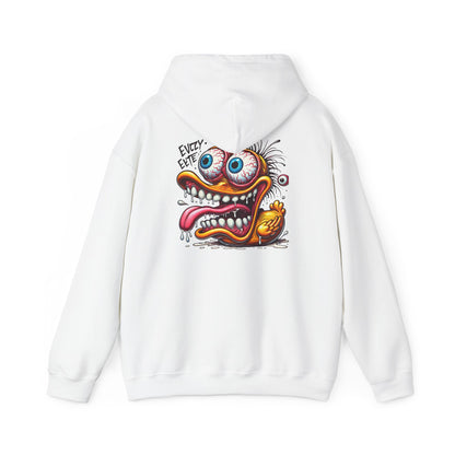 Crazy Cartoon Monster Hoodie - "Every Bite" Retro Hot Rod Art Pullover