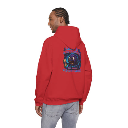 Skull Mage Hoodie — “Silence I’m Mid-Incantation and Mid-Irrelevance!” Graphic Pullover