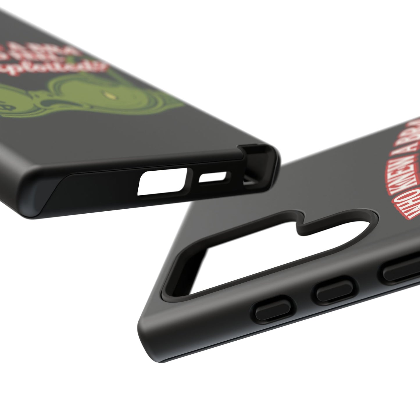 Phone Case — “Who Knew a Bra Could Feel This Exploited?” Graphic Protective Case
