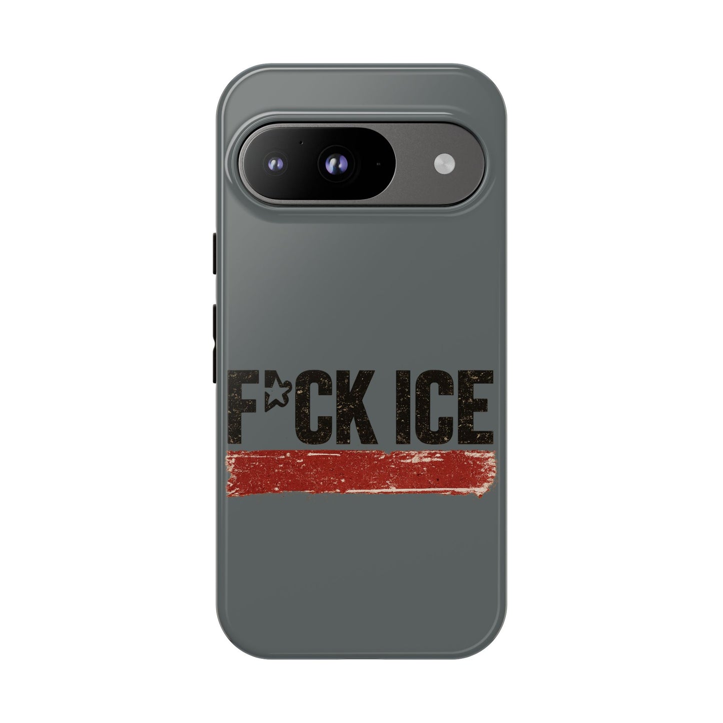 Phone Case - "F*CK ICE" Distressed Protest Design