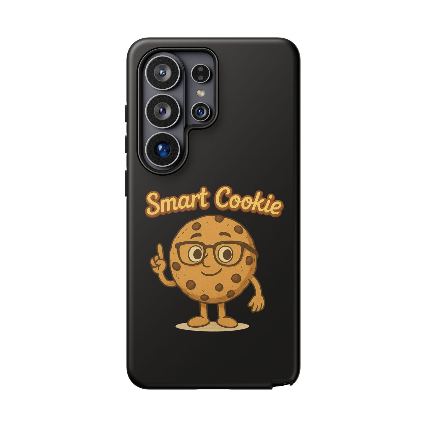 Phone Case — "Smart Cookie" Cute Cartoon Cookie Protective Cover