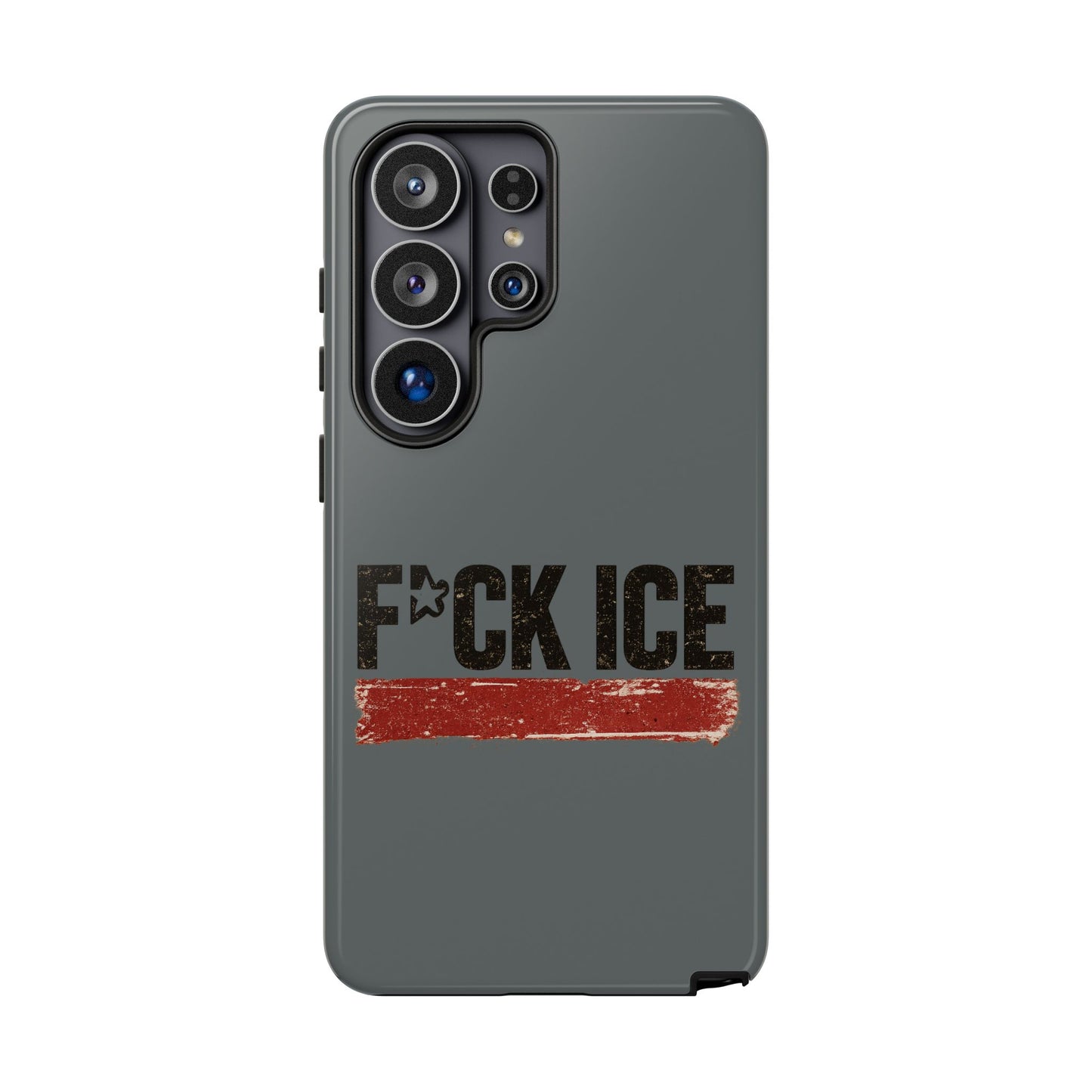 Phone Case - "F*CK ICE" Distressed Protest Design