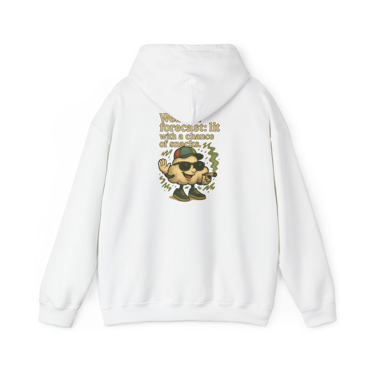 Lit Forecast Hoodie – Chance of Snacks Edition