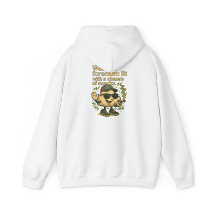 Lit Forecast Hoodie – Chance of Snacks Edition