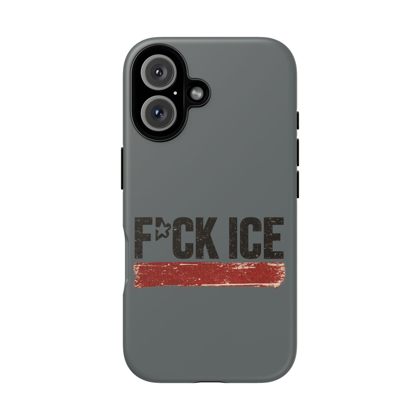 Phone Case - "F*CK ICE" Distressed Protest Design