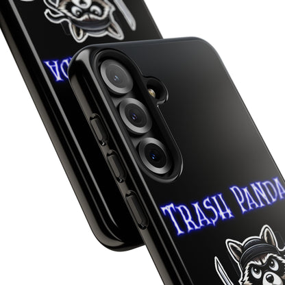 Trash Panda Ninja Phone Case — Cute Raccoon Warrior Protective Case