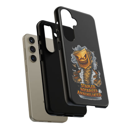 Phone Case — Stapled, Notarized, Annihilated Lightning-Fast Protective Case