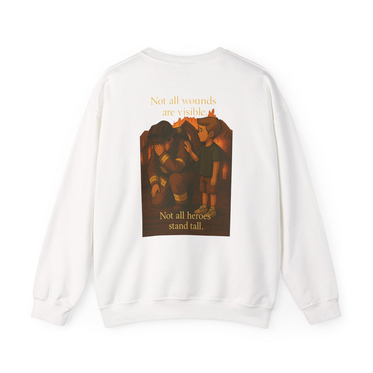 Not All Wounds Are Visible Crewneck Sweatshirt