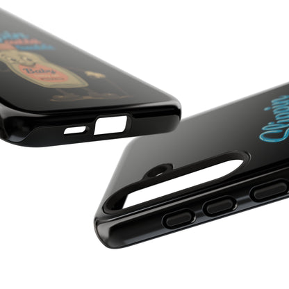 Phone Case — Retro 'Slippin Outta Trouble' Baby Bottle Design