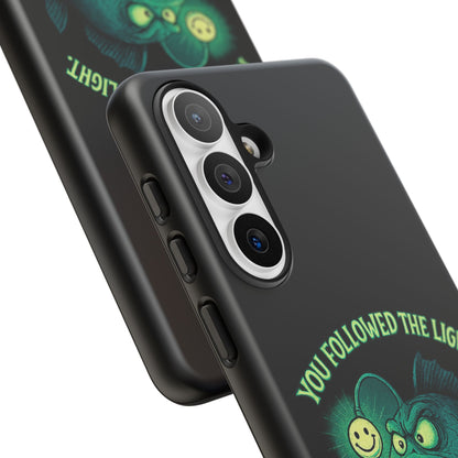 Anglerfish Phone Case – “You Followed The Light, That’s On You” Glow Horror Protective Case