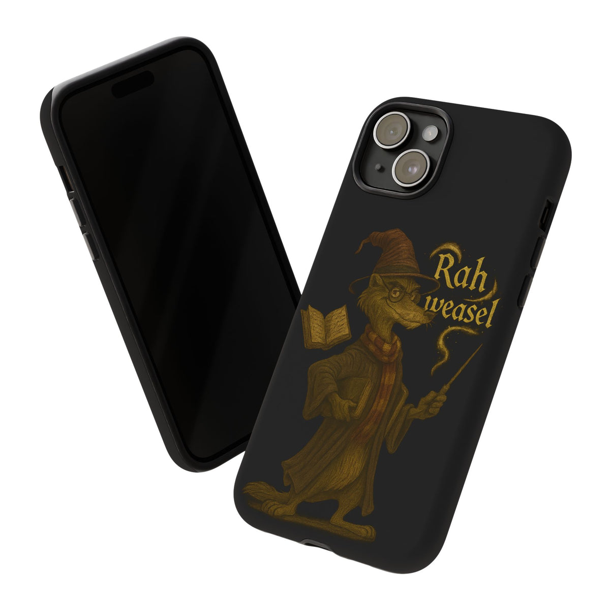 Rah Weasel Wizard Phone Case — Cute Fantasy Magical Creature iPhone Cover