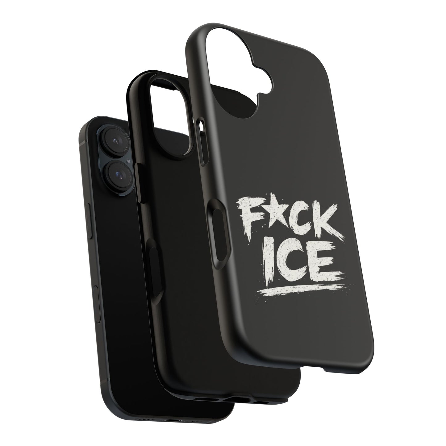 Phone Case — “F*ck Ice” Bold Protest Graphic Protective Case