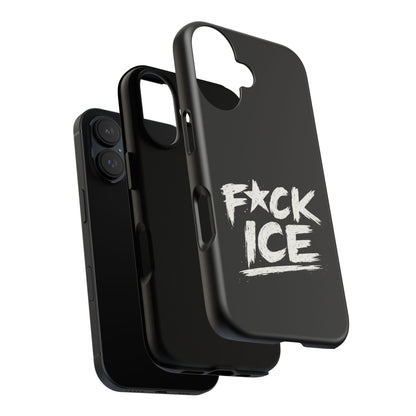Phone Case — “F*ck Ice” Bold Protest Graphic Protective Case