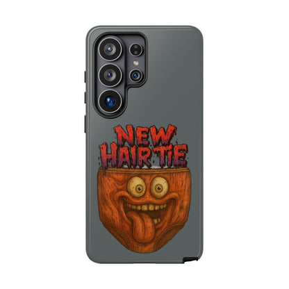 Phone Case — 'New Hairte' Funny Grinning Tongue-Out Monster Design
