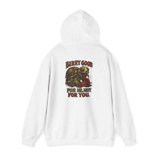 Berry Good For Me Not For You Hoodie – Retro Turtle Skull Graphic Sweatshirt