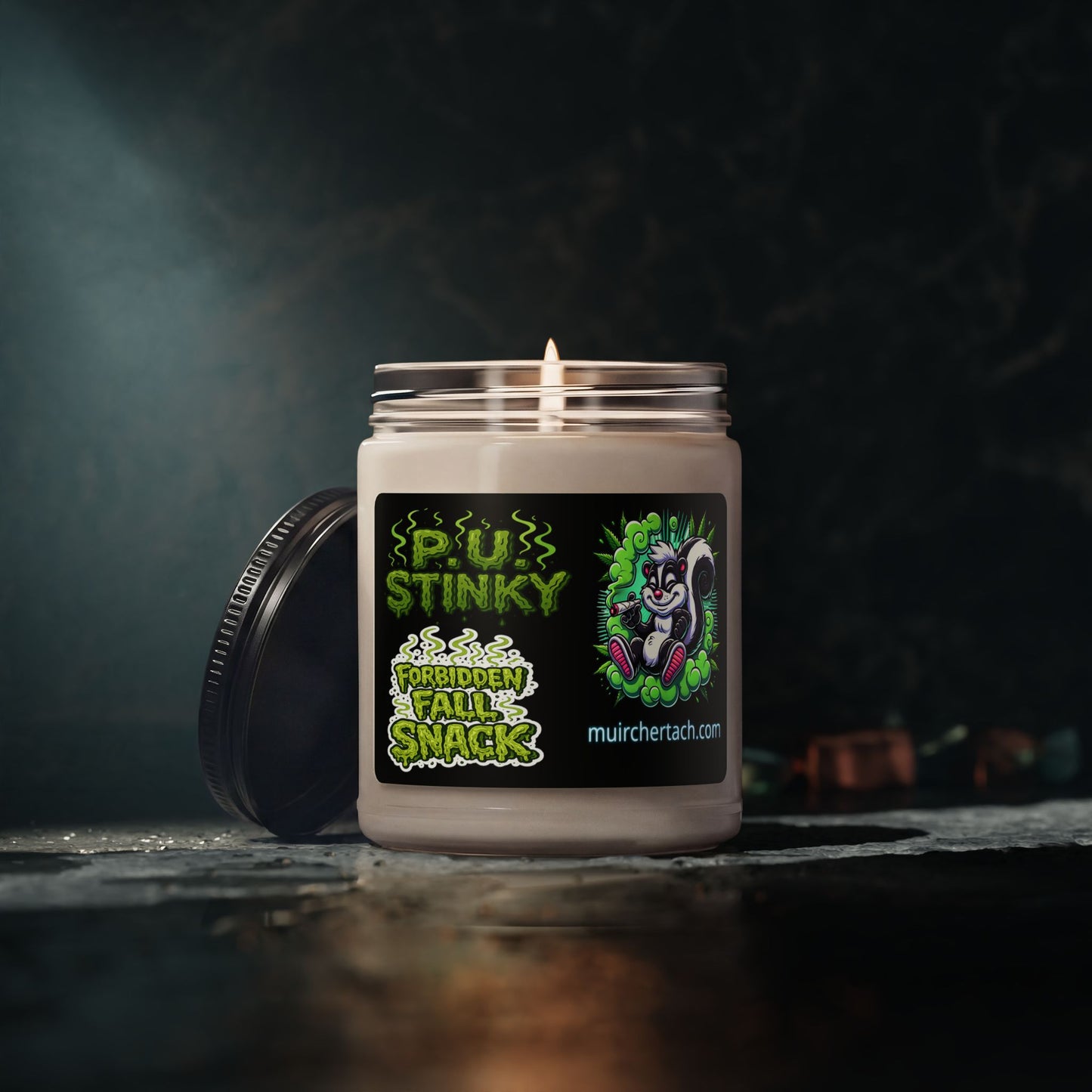P.U. Stinky Candle - Fun Scented Soy Candle, Unique Gift, Home Fragrance, Quirky