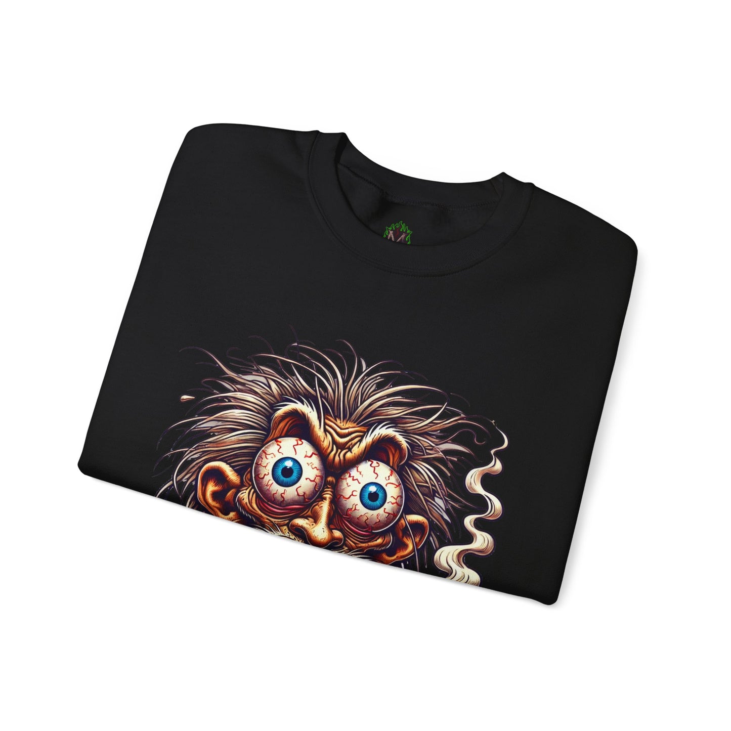 Wild-Eyed Smoking Maniac Crewneck Sweatshirt