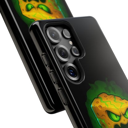 Phone Case — 'Smell That? It's Fear.' Spooky Cheese Monster Protective Case