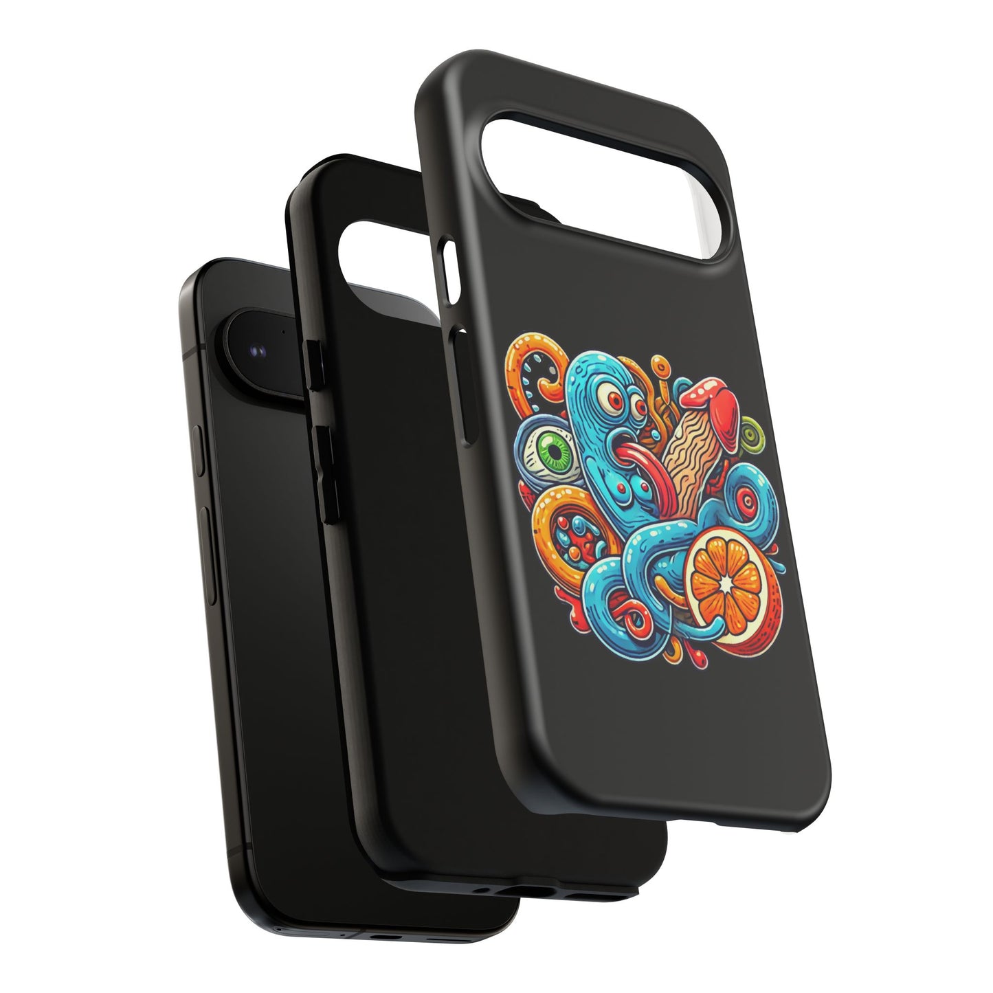 Octopus Surf Phone Case — Colorful Nautical Art Protective Phone Cover