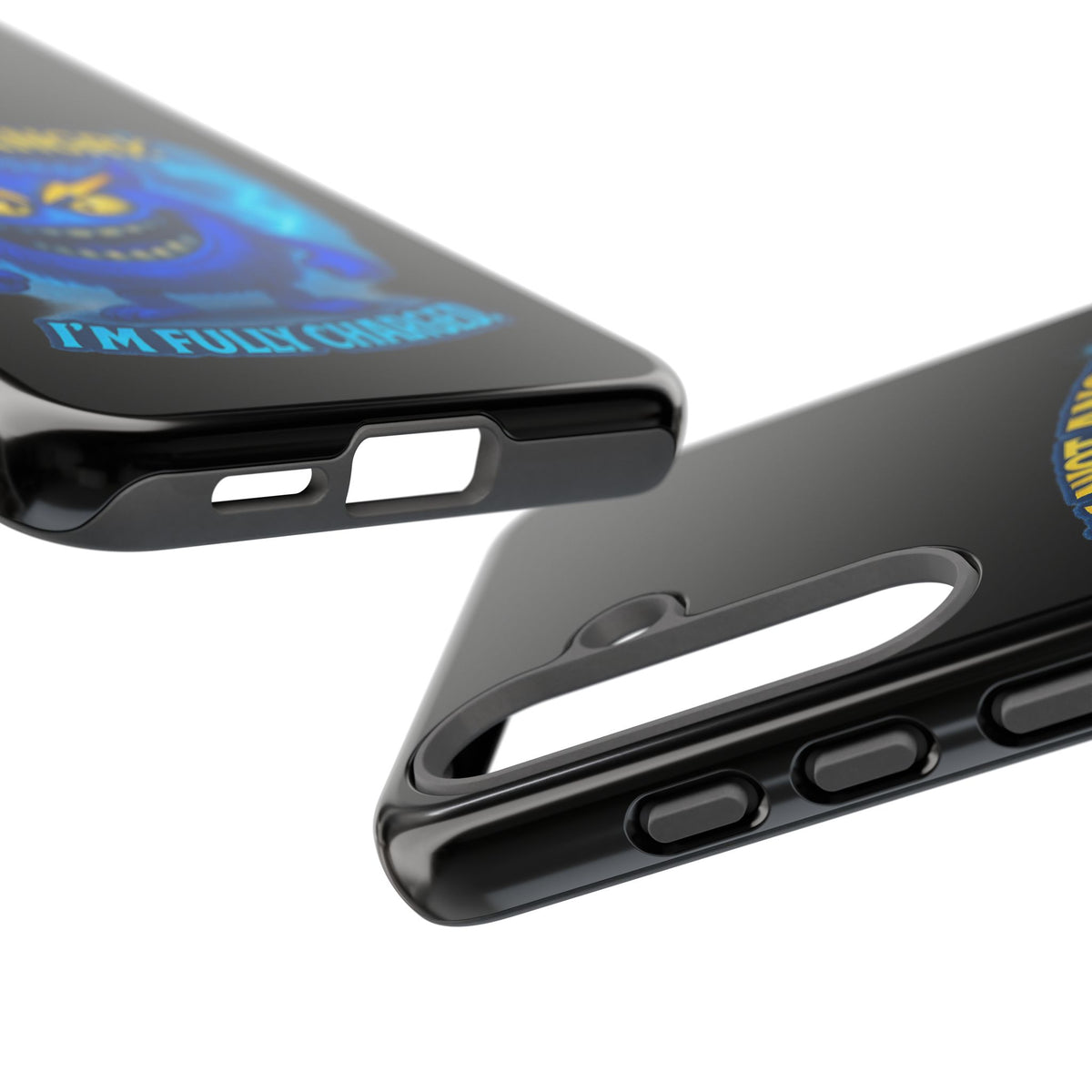 Phone Case - "I'm Not Angry, I'm Fully Charged" Electric Monster Protective Cover
