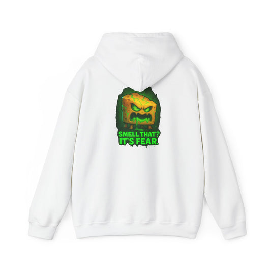Fear Scent Hoodie — 'Smell That? It's Fear' Spooky Pumpkin Graphic Hoodie