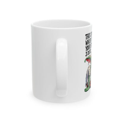 Nap With Your Eyes Open – 3-Day Goblin Insomnia Mug