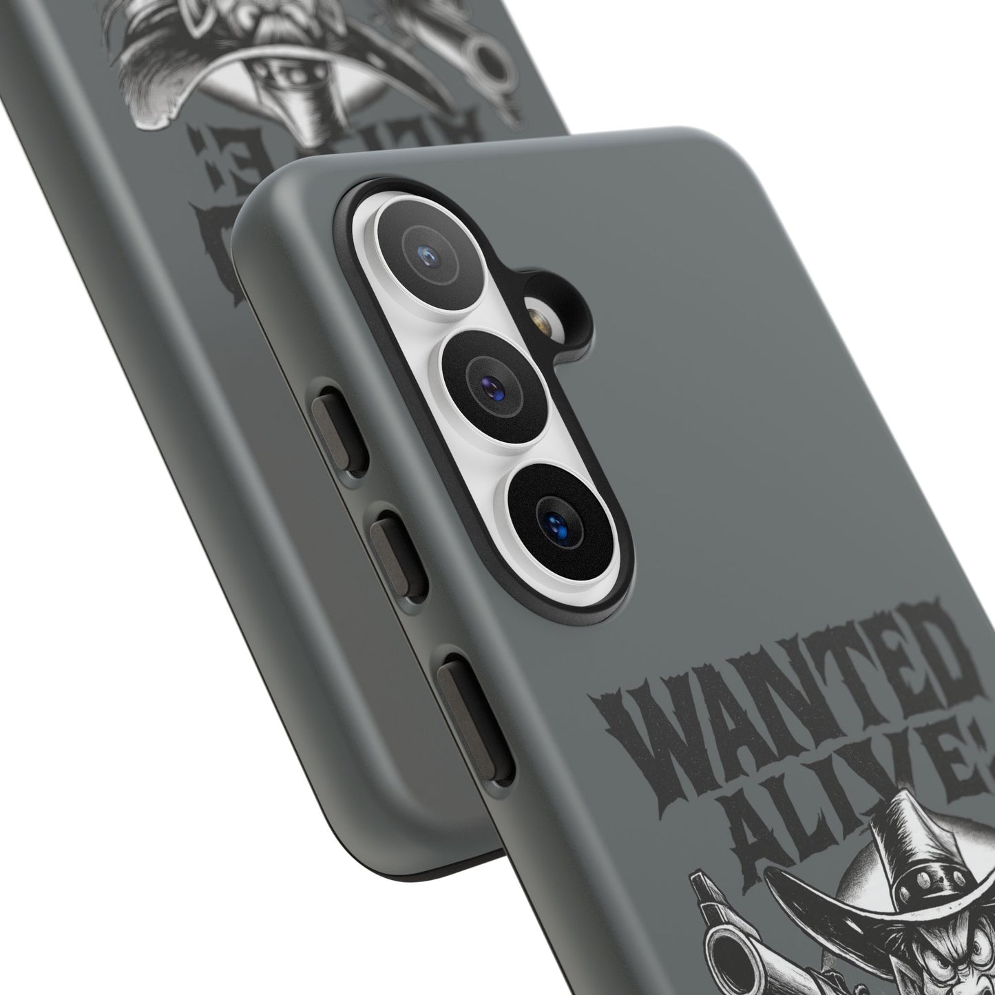 Phone Case — "Wanted Alive!" Cowboy Chewin' Tobacco Graphic