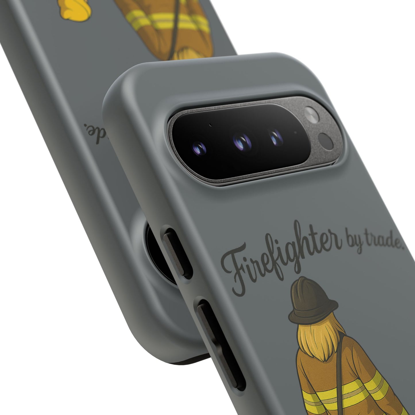 Firefighter Protector Phone Case — “Firefighter by trade, Protector by choice”