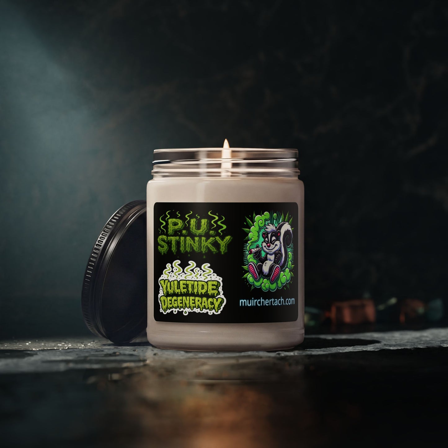 P.U. Stinky Candle - Fun Scented Soy Candle, Unique Gift, Home Fragrance, Quirky
