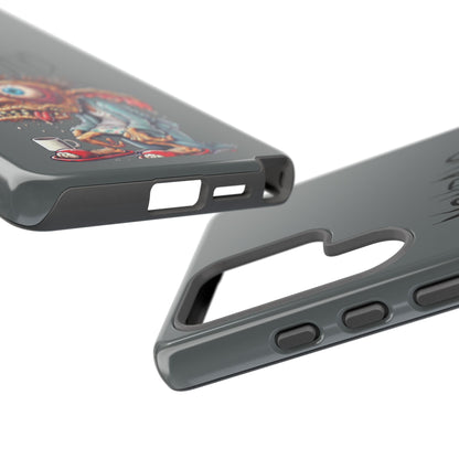 Mondays Zombie Character Phone Case – Funny Groggy Coffee Phone Cover