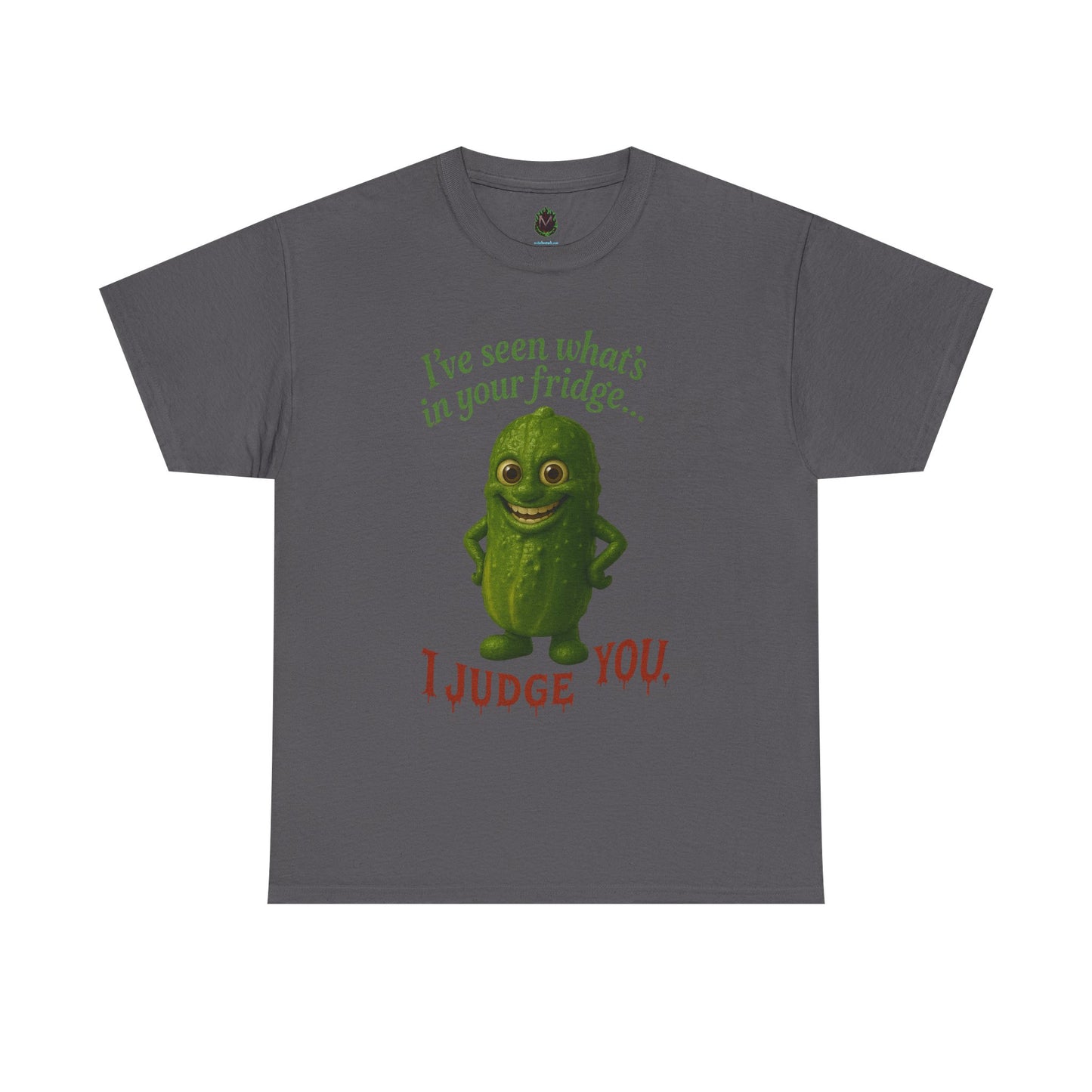 Judgmental Pickle – Funny Fridge T-Shirt