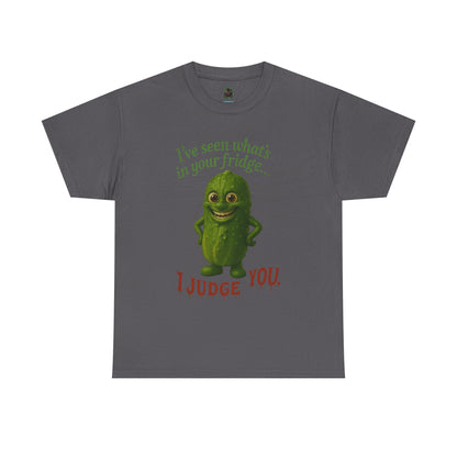Judgmental Pickle – Funny Fridge T-Shirt