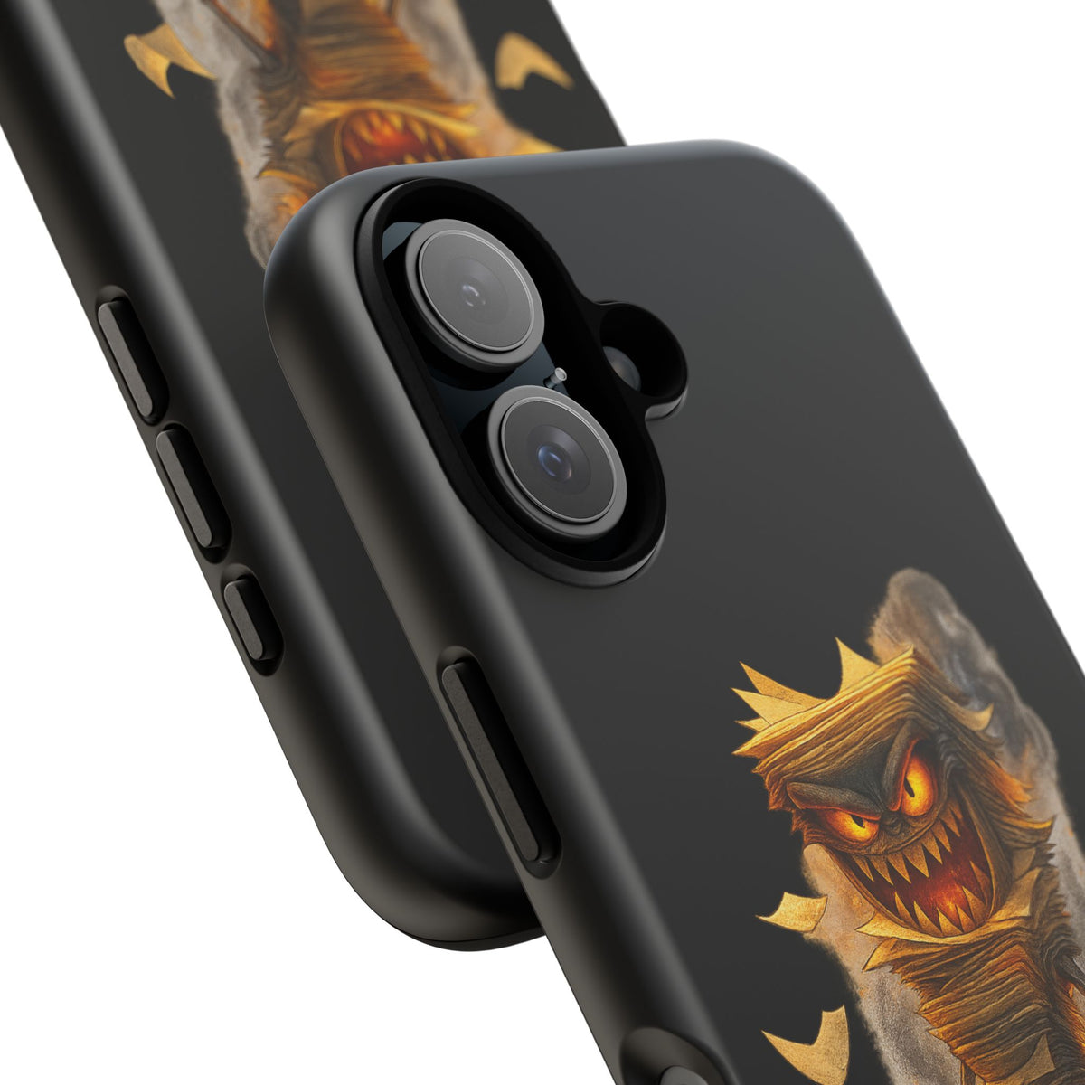 Phone Case — Halloween Mummy Creature “Stapled Your Soul to Page 666” Horror Design