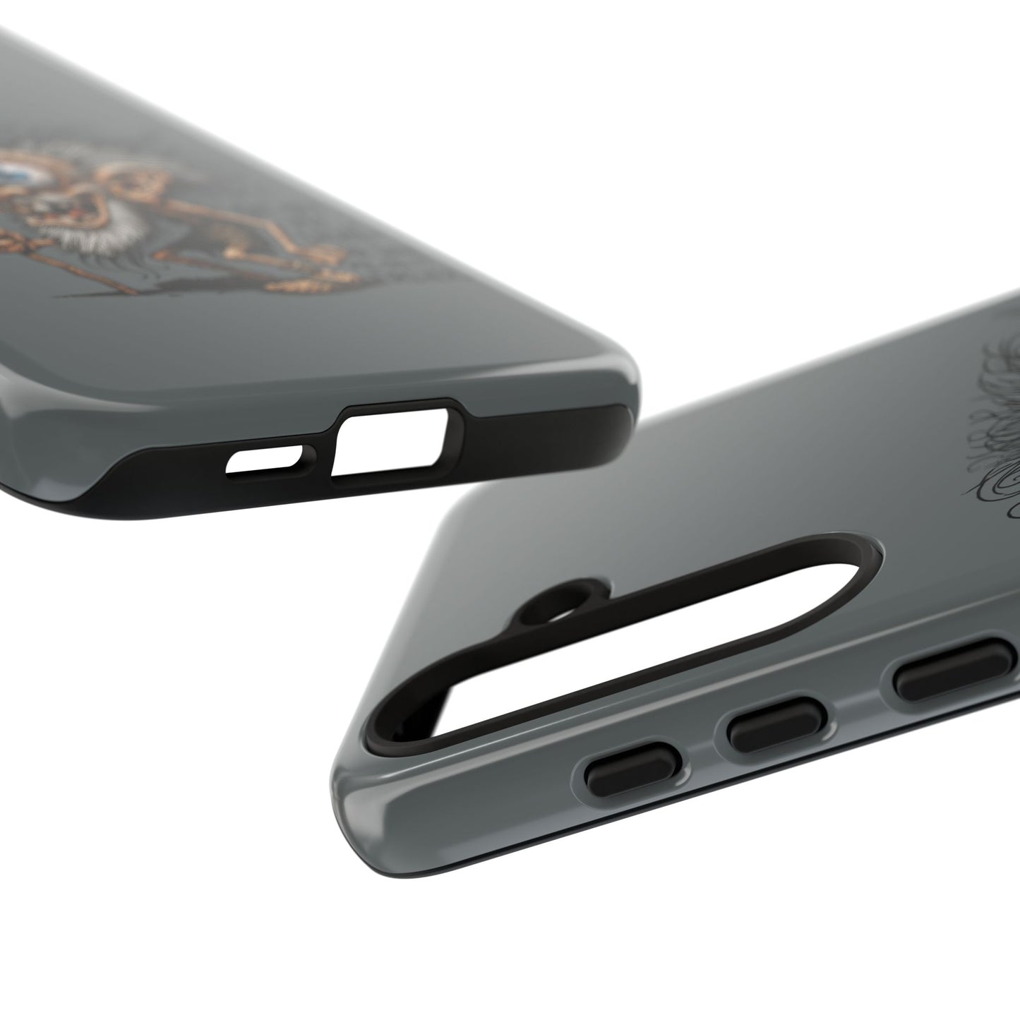 Phone Case — Funny Grumpy Troll Design: “Get Off My Lawn” Protective Cover