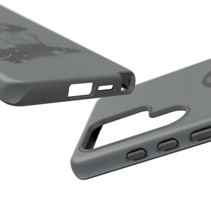Vintage Cop Middle Finger Phone Case — Edgy Retro iPhone Protective Cover