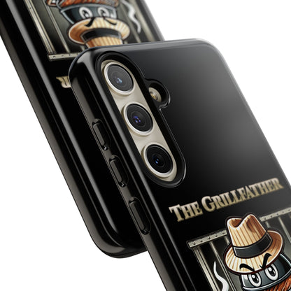 Grillfather Personalized Phone Case — Funny BBQ Smoker Design