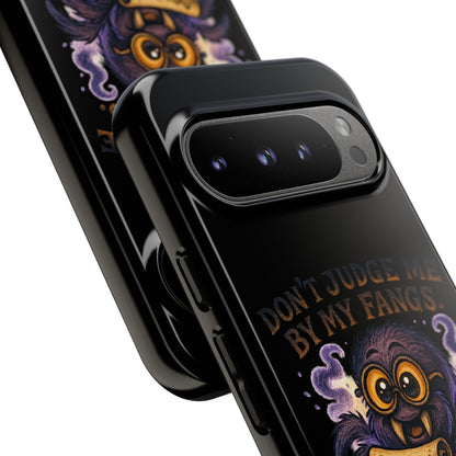 Phone Case — Fiery One-Eyed Demon with "I See Your Soul... And It's Disappointing"