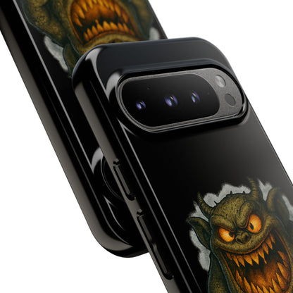 Phone Case — "Got Monsters Under Your Bed? I Trained Them." Funny Monster Protective Cover