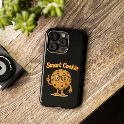 Phone Case — "Smart Cookie" Cute Cartoon Cookie Protective Cover