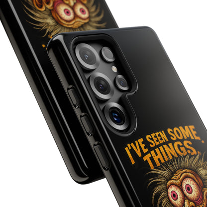 Funny Retro Monster Phone Case — "I've Seen Some Things, Most Of Them Were Me"