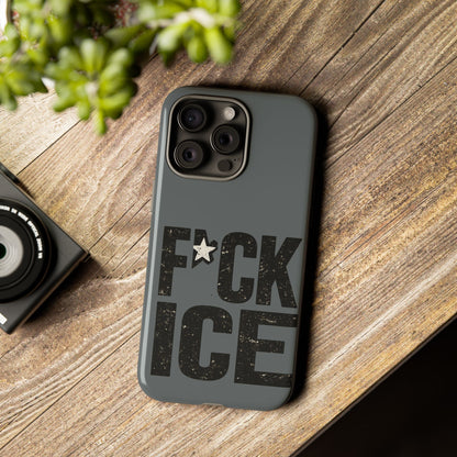Phone Case — “F*CK ICE” Bold Protest Protective Case