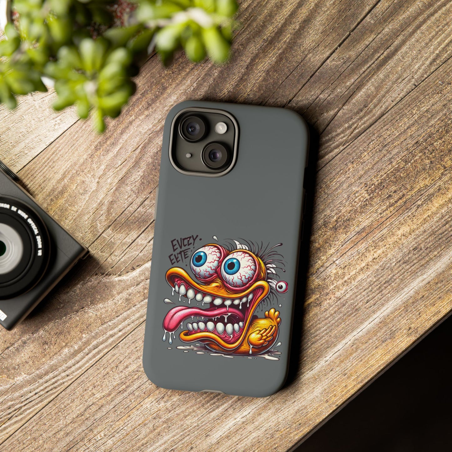 Phone Case — 'Eyezite' Grotesque Cartoon Shock Design