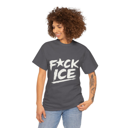 Graphic Tee — "F*ck ICE" Bold Protest T-Shirt