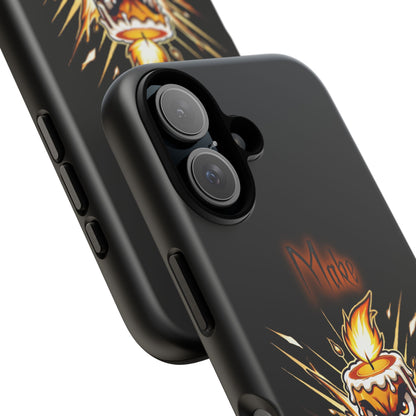 Tough Phone Case — "Make My Fire" Angry Candle Protective Cover