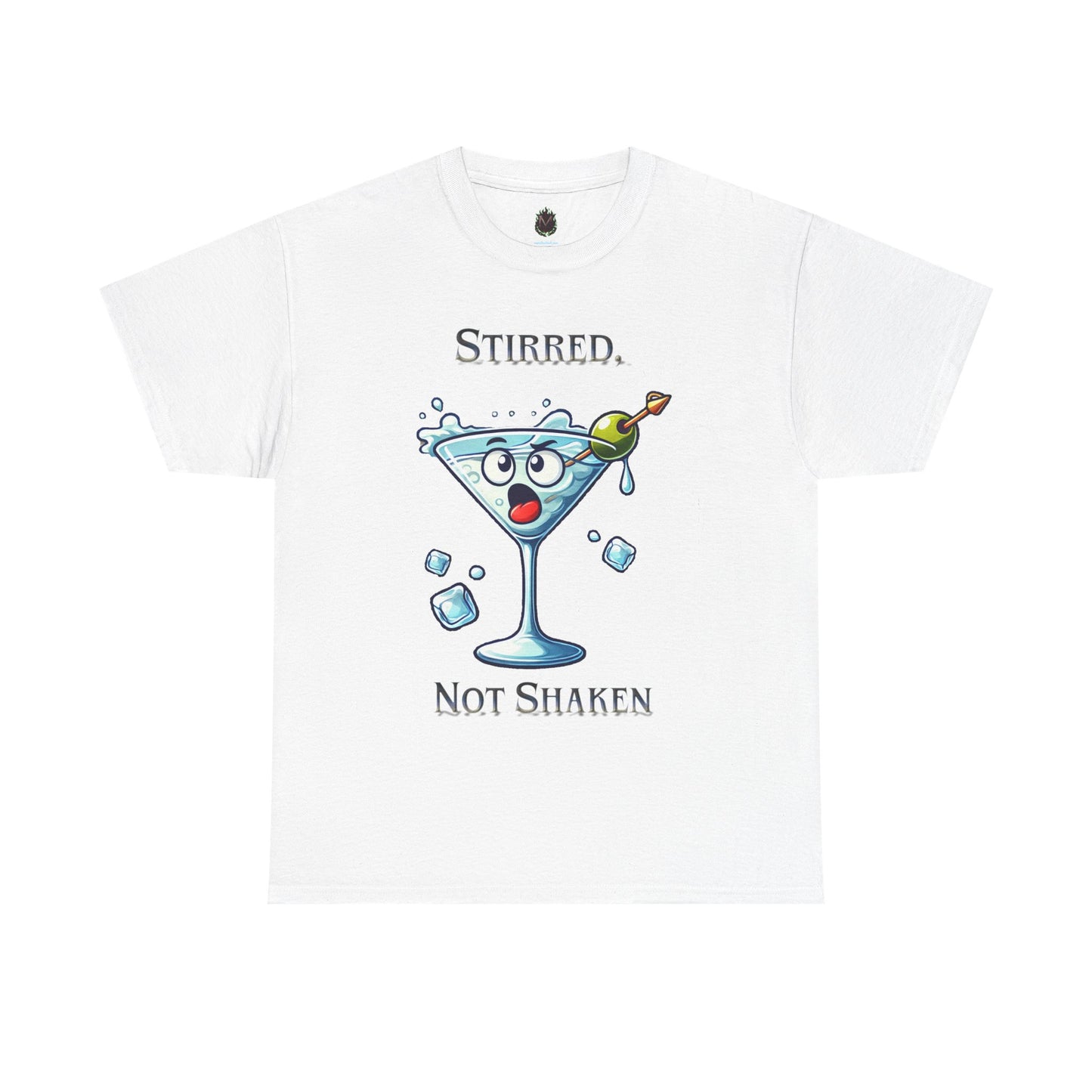 "Stirred, Not Shaken" Funny Martini