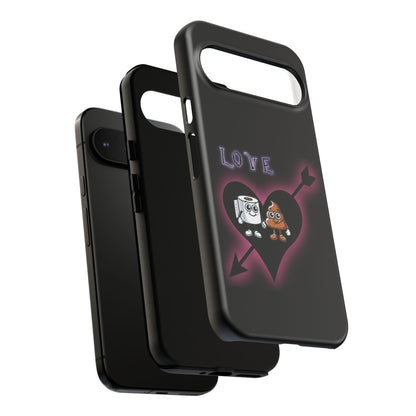 Love Toilet Paper & Poop Phone Case